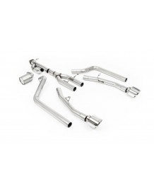 Ligne d'échappement inox MILLTEK pour DODGE RAM 1500 3.0 Twin Turbo REBEL (Hurricane Engine) (2025+)
