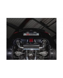 Ligne d'échappement inox Cat-Back SCORPION pour NISSAN 370Z (2009-2020)