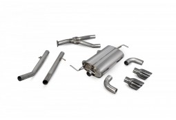 Ligne d'échappement inox Cat-Back SCORPION pour NISSAN 370Z (2009-2020)