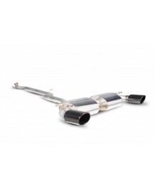 Ligne d'échappement inox Cat-Back SCORPION pour MERCEDES Classe A250 W176 4Matic Pack AMG (2013-2015)