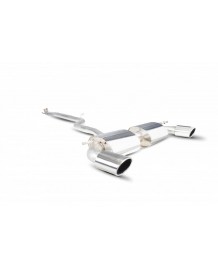Ligne d'échappement inox Cat-Back SCORPION pour MERCEDES Classe A180 A200 Sport W176 Pack AMG (2012-2015)