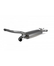 Ligne d'échappement inox Fap-Back à valves SCORPION pour MERCEDES A35 AMG W177 (2018-2025)