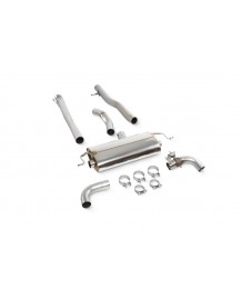 Ligne d'échappement inox Cat-Back à valves SCORPION pour MERCEDES CLA45 AMG C117 (2013-2018)(Race)