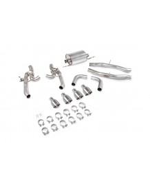 Silencieux d'échappement inox à valves SCORPION pour BMW X4M F98 / X3M F97 + COMPETITION (2022-2025)