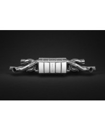 Echappement inox CAPRISTO pour Porsche 991 Turbo / S (991.1/991.2) - Silencieux à valves
