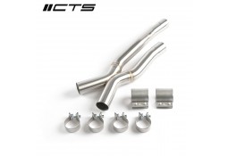 Suppression silencieux intermédiaire CTS TURBO pour BMW X4M F98 / X3M F97 + COMPETITION (2019-2021)