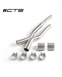 Suppression silencieux intermédiaire CTS TURBO pour BMW X4M F98 / X3M F97 + COMPETITION (2019-2021)