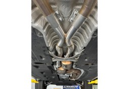 Suppression silencieux intermédiaire CTS TURBO pour BMW X4M F98 / X3M F97 + COMPETITION (2019-2021)