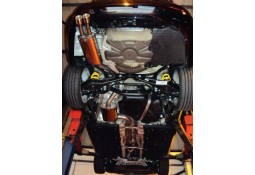 Ligne d'échappement inox Cat-Back MILLTEK pour SKODA Octavia vRS 2.0 TSI 200Ch (2010-2013)