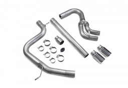 Ligne d'échappement inox Cat-Back SCORPION pour VW Golf 7 7.5 GTD (2013-2020)