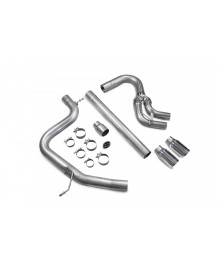 Ligne d'échappement inox Cat-Back SCORPION pour VW Golf 7 7.5 GTD (2013-2020)