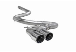 Ligne d'échappement inox Cat-Back SCORPION pour VW Golf 7 7.5 GTD (2013-2020)