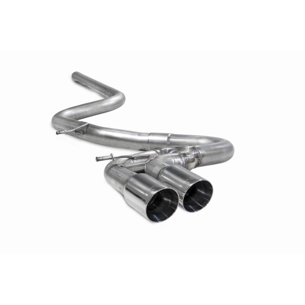 Ligne d'échappement inox Cat-Back SCORPION pour VW Golf 7 7.5 GTD (2013-2020)