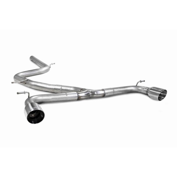 Ligne d'échappement inox Cat-Back SCORPION pour VW Golf 7 7.5 GTD (2013-2020)(look GTI) Ligne d'échappement inox Cat-Back SCORPION pour VW Golf 7 7.5 GTD (2013-2020)(look GTI)