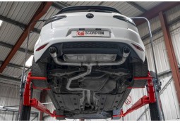 Ligne d'échappement inox Cat-Back SCORPION pour VW Golf 7 7.5 GTD (2013-2020)(look GTI) Ligne d'échappement inox Cat-Back SCORPION pour VW Golf 7 7.5 GTD (2013-2020)(look GTI)