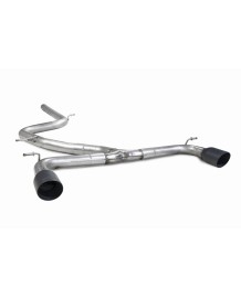 Ligne d'échappement inox Cat-Back SCORPION pour VW Golf 7 7.5 GTD (2013-2020)(look GTI)