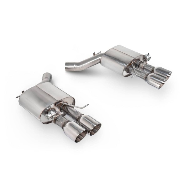 Silencieux d'échappement inox à valves SCORPION pour BMW M5 F10 (2011-2016)