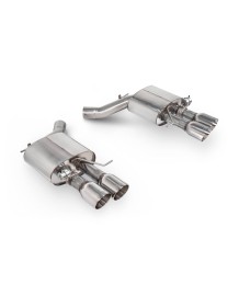 Silencieux d'échappement inox à valves SCORPION pour BMW M5 F10 (2011-2016)