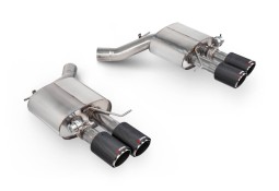 Silencieux d'échappement inox à valves SCORPION pour BMW M5 F10 (2011-2016)