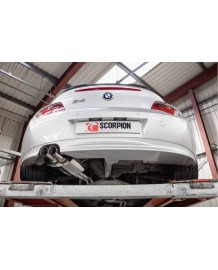 Ligne d'échappement inox Cat-Back SCORPION pour BMW Z4 3.0Si 2.5Si / E86 3.0Si (2006-2009)