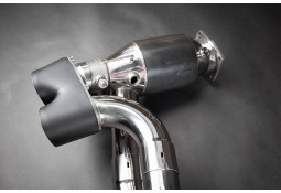 Silencieux d'échappement à valves + Catalyseurs sport CAPRISTO pour PORSCHE 997.2 Turbo / S (2009+)