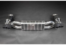 Silencieux d'échappement à valves + Catalyseurs sport CAPRISTO pour PORSCHE 997.2 Turbo / S (2009+)