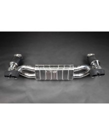 Silencieux d'échappement à valves + Catalyseurs sport CAPRISTO pour PORSCHE 997.2 Turbo / S (2009+)