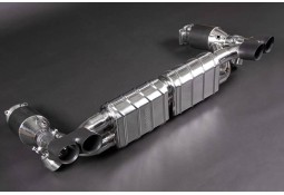 Silencieux d'échappement à valves + Catalyseurs sport CAPRISTO pour PORSCHE 997.1 Turbo / S (-2008)