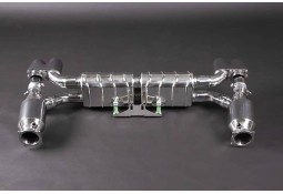 Silencieux d'échappement à valves + Catalyseurs sport CAPRISTO pour PORSCHE 997.1 Turbo / S (-2008)