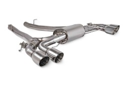 Ligne d'échappement inox Fap-Back à valves SCORPION pour BMW M5 F90 + COMPETITION (2017-2020)