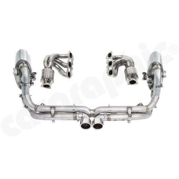 Echappement CARGRAPHIC Porsche 911 Carrera 2/4/S/GTS (997.2) -Ligne complète look GT3 à valves