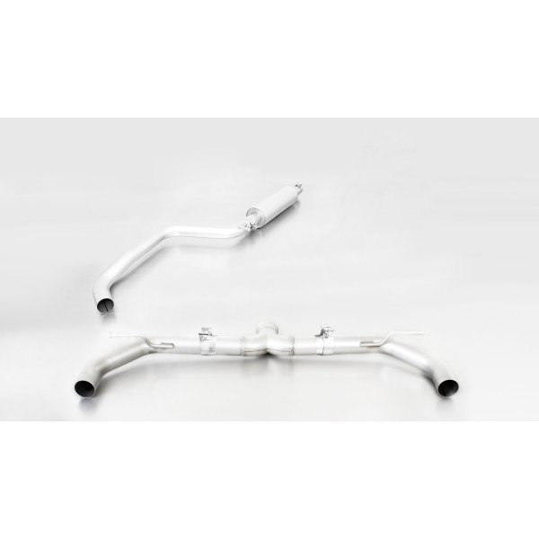 Echappement inox REMUS pour VW Golf 7 / 7.5 GTI + Performance (2012-2018) - Ligne Cat-Back Sport+ Echappement inox REMUS pour VW Golf 7 / 7.5 GTI + Performance (2012-2018) - Ligne Cat-Back Sport+