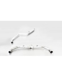 Echappement inox REMUS pour VW Golf 7 / 7.5 GTI + Performance (2012-2018) - Ligne Cat-Back Sport+