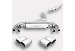 Echappement inox REMUS pour VW Golf 7.5R Facelift FAP(12/2018+) - Ligne Fap-Back à valves Homologuée