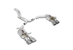 Echappement inox SUPERSPRINT pour AUDI S7 S6 C8 2.9 TFSI V6 450Ch (2020+) - Ligne Fap-Back à valves