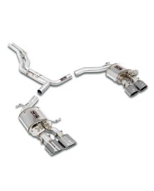 Echappement inox SUPERSPRINT pour AUDI S7 S6 C8 2.9 TFSI V6 450Ch (2020+) - Ligne Fap-Back à valves