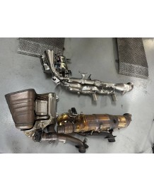 Echappement inox TUBI STYLE pour PORSCHE 992.2 GTS 3.6 Hybrid (2025+) - Silencieux à valves RACE