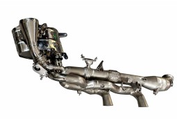 Echappement inox TUBI STYLE pour PORSCHE 992.2 GTS (2025+) - Silencieux à valves RACE