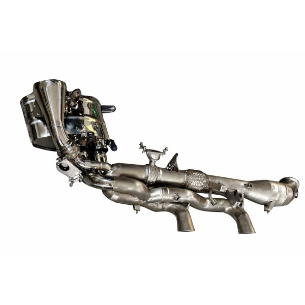 Echappement inox TUBI STYLE pour PORSCHE 992.2 GTS (2025+) - Silencieux à valves RACE Echappement inox TUBI STYLE pour PORSCHE 992.2 GTS (2025+) - Silencieux à valves RACE