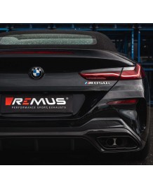 Echappement inox REMUS pour BMW M850ix G14 G15 G16 (11/2020+) - Ligne FAP-Back à valves