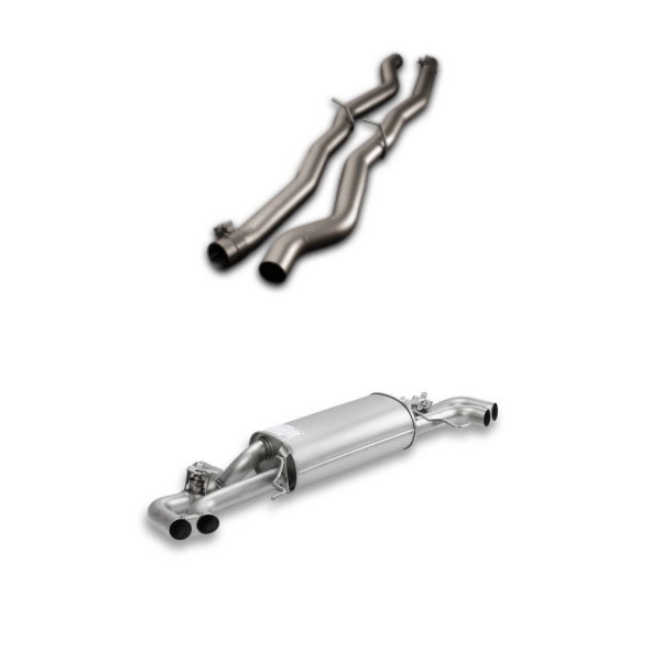 Echappement inox REMUS pour BMW M850ix G14 G15 G16 (11/2020+) - Ligne FAP-Back à valves