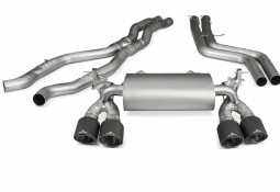 Echappement inox REMUS pour BMW M4 F82 / M3 F80 (2014-2018)- Ligne Cat-Back à valves Race