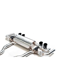 Echappement inox DCE PARTS pour BMW 840i G14 G15 (2018+)-Silencieux à valves