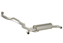 Echappement inox REMUS pour ALFA Roméo Giulia Veloce 2.0l Turbo 4WD 202/280Ch 952 (2016+)(2018+) - Ligne Cat/Fap-Back Racing