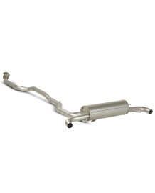 Echappement inox REMUS pour ALFA Roméo Giulia Veloce 2.0l Turbo 4WD 202/280Ch 952 (2016+)(2018+) - Ligne Cat/Fap-Back Racing