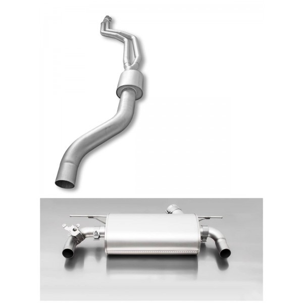 Echappement inox REMUS pour BMW M240i(x) F22 F23 340Ch (2015-06/2018)- Ligne Cat-Back à valves homologuée Echappement inox REMUS pour BMW M240i(x) F22 F23 340Ch (2015-06/2018)- Ligne Cat-Back à valves homologuée