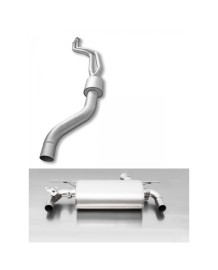 Echappement inox REMUS pour BMW M240i(x) F22 F23 340Ch (2015-06/2018)- Ligne Cat-Back à valves homologuée