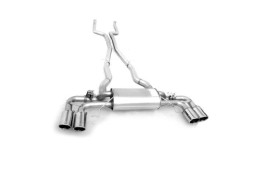 Echappement inox REMUS pour BMW M550i(x) G30 462Ch (2017-2020) - Ligne Cat-Back à valves