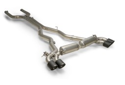 Echappement inox REMUS pour BMW M5 F90 / CS / Competition 600/625/635Ch FAP (2018-06/2020) - Ligne Cat-Back à valves Racing