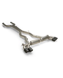 Echappement inox REMUS pour BMW M5 F90 / CS / Competition 600/625/635Ch FAP (2018-06/2020) - Ligne Cat-Back à valves Racing